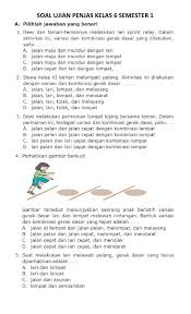Pada soal pts pjok ini admin tidak memberikan kunci jawaban ya. Soal Ujian Penjas Kelas 6 Semester 1 Worksheet