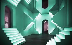 Surreal Stair Experiential Design The Dots Design Shop Interior Design Exhibition Design