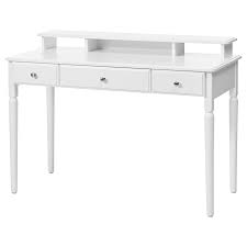 I can fit all my makeup and skincare on my vanity and still have room for more. Tyssedal Dressing Table White Ikea