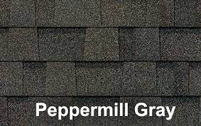 Owens corning asphalt shingles come in a variety of colors and styles. Peppermill Gray Shingles Pavilions