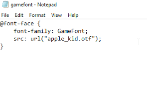 Copy and paste the font you'd like to use into your project's fonts folder. Can T Change Default Font Through Gamefont Css Rpg Maker Forums