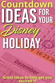Disney countdown and planning app. Disney World Countdown Ideas