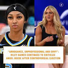 Riley Gaines continues to criticize Angel Reese after controversial  ejection: Accuses her of arrogance, unprofessional and envy. Full  story:link 👇👇