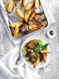 Lamb Chops With Mushrooms And Madeira Recipe Delicious Magazine Recipe Recipes Lamb Recipes Lamb Chops