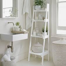 Bad Lack Leiter Regal Bad Ikea Lack Leiter Regal In 2020 Small Bathroom Furniture Bathroom Storage Ladder Bathroom Storage Solutions