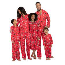Disney minnie mouse holiday plaid nightshirt. Disney P Disney Mickey Mouse Christmas Holiday Family Sleepwear Womens Pajamas Mk320xcl Walmart Com Walmart Com