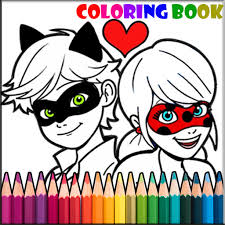 Todays video is on miraculous ladybug and cat noir painting, activity and coloring book with stickers. Ladybug And Cat Noir Coloring Book Apk 1 0 0 Download Apk Latest Version