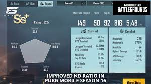 Pubg Mobile Season 16 How To Improve Kd Ratio Firstsportz