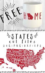 Free 51 States Svg Png Dxf Eps By Caluya Design Cricut Crafts Cricut Creations Cricut Free