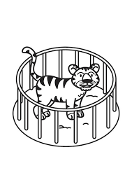 Home alphabet animals artwork bible birthdays cartoons countries fairy tales fantasy flowers fruit holidays homes music nature people rainbows school space sports transportation video game characters weather color by numbers connect the dots dot puzzles simple shapes. Coloring Page Tiger In Cage Free Printable Coloring Pages Img 17708