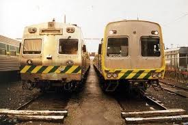 Old Comeng And Hitachi In Met Livery Transport Pictures Victoria Australia Melbourne Victoria