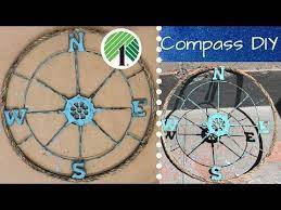 Dollar Tree Compass Diy Youtube Dollar Tree Diy Crafts Diy Dollar Tree Decor Dollar Store Diy