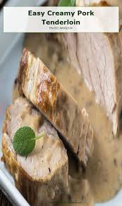 Easy Creamy Pork Tenderloin Main Ingredients Pork Tenderloin Cream Of Celery Soup Easy And Healthy Recipe I Slow Cooker Pork Tenderloin Pork Slow Cooker Pork