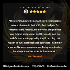 Marc, we are glad you are happy with your bathroom, we know it takes trust  and patience completing such an important project in your home. Thank you  for the amazing review! Our