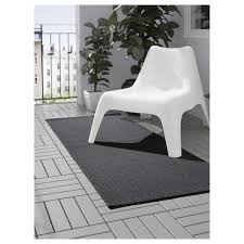 Asteroutdoor interlocking deck tile plastic waterproof outdoor flooring 12 x 12 for patio garden deck poolside indoor outdoor, 6 pcs, gray from the manufacturer. Morum Rug Flatwoven In Outdoor Indoor Outdoor Dark Gray Ikea How To Clean Carpet Flatwoven Rugs