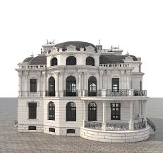 Classic Villa 2 3d Model V 2020 G Starinnaya Arhitektura Vneshnij Vid Doma Kottedzhi