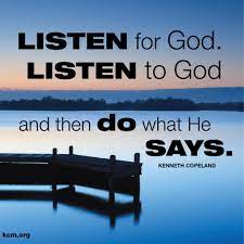 Listening To God Quotes Home Encouragement Listen To God Word Of God Quotes About God God