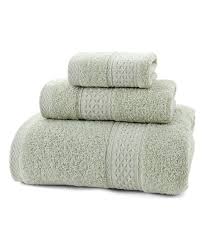 Great savings & free delivery / collection on many items. Z H Light Green Diamond Border Cotton Bath Towel Set Best Price And Reviews Zulily