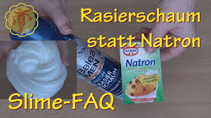 Wir machen slime ohne kleber und ohne kontaktlinsenlösung! Slime Faq Was Kann Man Anstelle Von Natron Nehmen Youtube