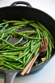 Garlicky Green Beans Recipe Green Beans Green Bean Recipes Bean Recipes