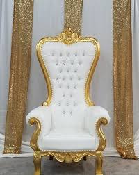 See more ideas about baby shower, baby shower themes, royal baby showers. Gold And White Throne Chair Great For Bridal Showers Baby Showers Guest Of Honor And More Royal Furniture King Chair Queen Chair
