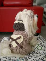 In linea generale non li amo, il cane non è fatto per i cappottini e se portato fuori nel modo giusto quasi mai ne ha bisogno, neppure nella maggior parte delle razze a pelo raso. Cappottini Per Cani Fai Da Te Ai Ferri Cane Fai Da Te Cappottino Per Cane Vestiti Per Cani