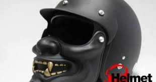 Samurai Type Biker Helmet Motosiklet Kasklari Kask Motorsiklet