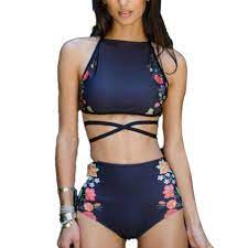 They'll be dropping in every now and again, sharing their expertise on the basics you don't have time to research and the weird and wonderful things you don't yet know you need. Women High Waisted Bikini Set Two Piece Floral Swimsuit Bathing Suit Swimwear Walmart Com Walmart Com
