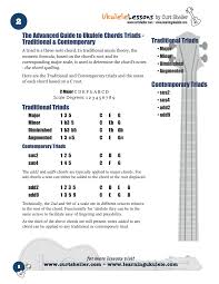 In this arrangement i've tried to keep the fingerpicking riff going under the melody. Learning Ukulele With Curt Core Ukulele Chords Traditional And Contemporary Triads