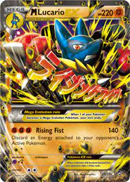 Lucario is a pokemon with the types fighting and steel. Mega Lucario Ex 55 111 Pokemon Card From Furious Fists For Sale At Best Price