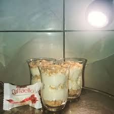 De Passage93 Sur Instagram Verrines Au Raffaello 250g De Mascarpone 20cl De Creme Liquide 35 De Matiere Grasse Verrine Matiere Grasse Noix De Coco