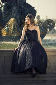 A Paris Black Wedding Dress Photoshoot By Olivier Lalin Dress By Max Chaoul Wedding Dress Photoshoot Strapless Dress Formal Black Wedding Dresses