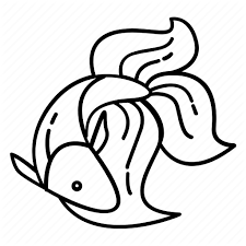 Download Betta Fish Halfmoon Tail Veil Veiltail Icon Download On Iconfinder
