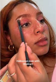 Easy Halloween Walmart Makeup