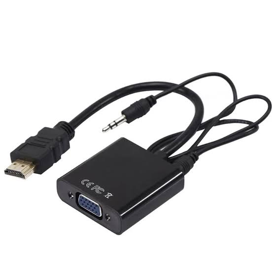 Convertidor Hdmi A Vga + Audio
