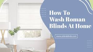 Such wooden structures have a high fire hazard. How To Wash Roman Blinds At Home