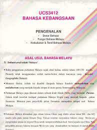 Penggunaan bahasa rojak ini akhirnya telah menjejaskan bahasa kebangsaan kita. Bahasa Kebangsaan Topik 1