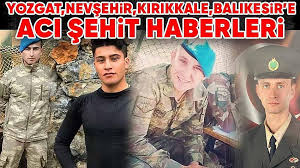 Son dakika | milli savunma bakanlığı (msb), şanlıurfa akçakale'de teröristlerce döşenen el yapımı patlayıcının patlaması sonucu 3 askerin şehit . Yozgat Nevsehir Kirikkale Ve Balikesir E Aci Sehit Haberleri