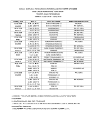 Koleksi soalan percubaan spm 2021, ujian, nota, latihan. Jadual Bertugas Pengawasan Peperiksaan Percubaan Spm 2018