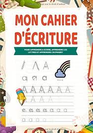 Telecharger Mon Cahier D Ecriture Apprendre Lettre Majuscule Pour Apprendre A Ecrire Apprendre Les Lettres Et Apprendre L Alphabet Pdf Par Preschoolkidilix