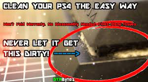 How do you update a playstation 4? How To Clean Your Ps4 The Easy Way Youtube