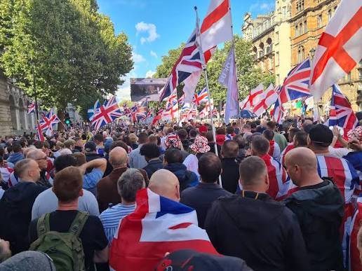 Unite the kingdom free speech rally