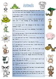 Animals Worksheet Free Esl Printable Worksheets Made By Teachers English Worksheets For Kids English Lessons For Kids English Lessons