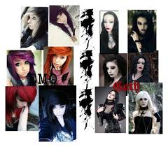 Emo Vs Goth Hair Goth Hair Emo Vs Goth Emo
