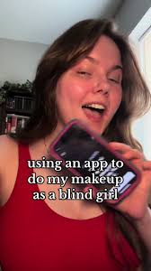 How did the app do? 👀 #Achromatopsia #Colorblind #Color #Blind #Blindness  #Makeup #Beauty #App #AI #Accessibility