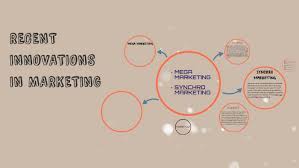 Marketing academic, philip kotler, to describe the type of marketing activity required when it is necessary to manage elements of the firm's. Recent Innovations In Marketing By Ardra Meletath