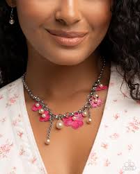 A wip…”Purple Passion” a double hand formed poppy with a gorgeous rough  faceted amethyst set in the center! All but the chain made by the artist!  20” chain. Who wants a tag? |