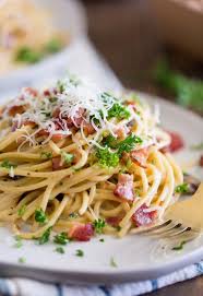 Spaghetti Bacon Carbonara Sauce Carbonara Pasta Bacon Pasta Recipes Pasta Carbonara Recipe