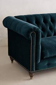 Velvet Lyre Chesterfield Sofa Hickory Furniture Home Blue Velvet Sofa