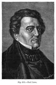 JOHANN CARL LOWE (or Loewe) German musician Date: 1796 1869